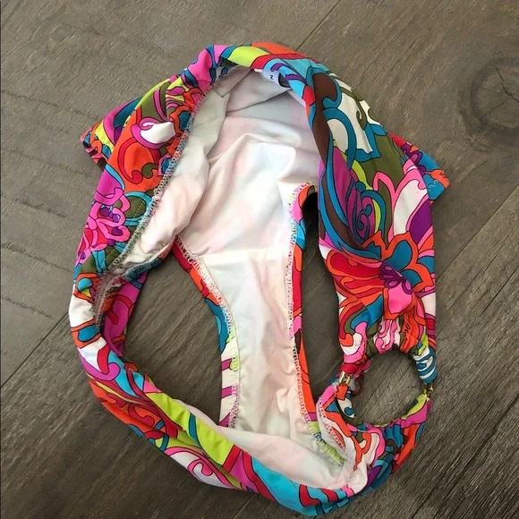 Trina Turk Multicolor Floral Bikini - Picture 5 of 12